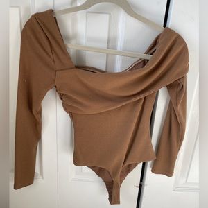 Lovers + Friends XS long sleeve bodysuit